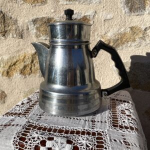 cafetière ancienne inox