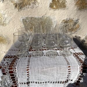 verres à cognac vintage