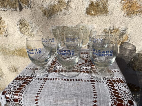 verres vintage