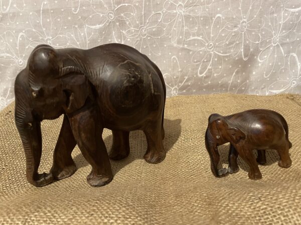 éléphants bois