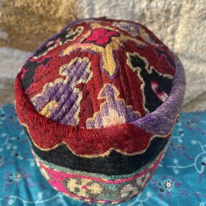 chapeau brodé ancien