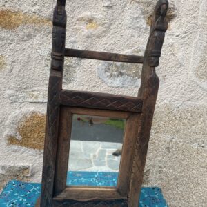 miroir bois inde