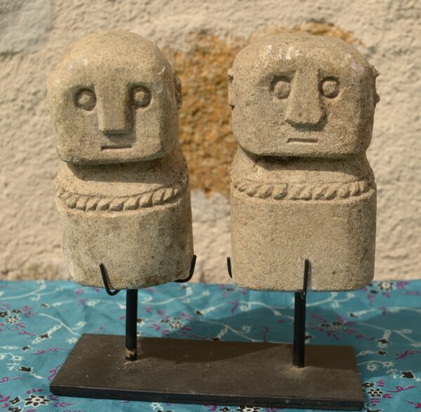 statuette en pierre
